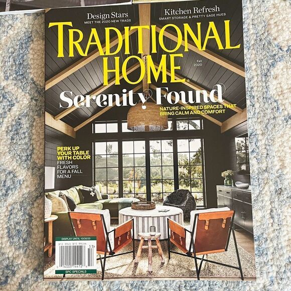 Lot of 3 Traditional Home Magazine Issues 2016 2019 2020 Design Decor - Picture 4 of 7